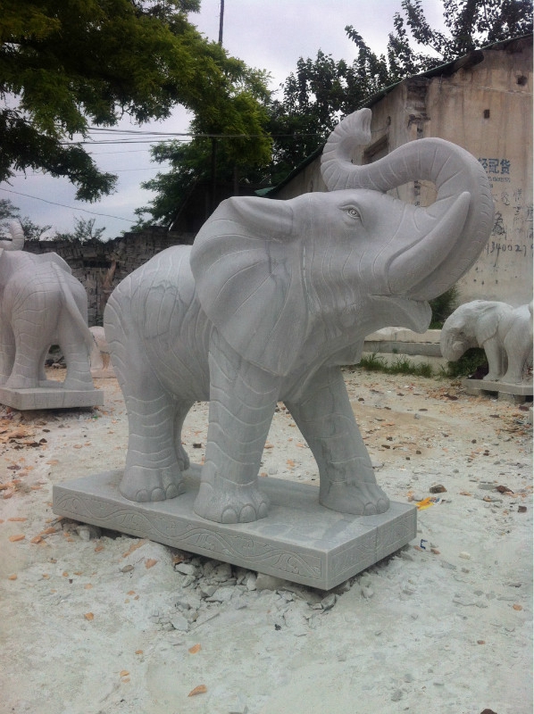 石雕大象 (3)